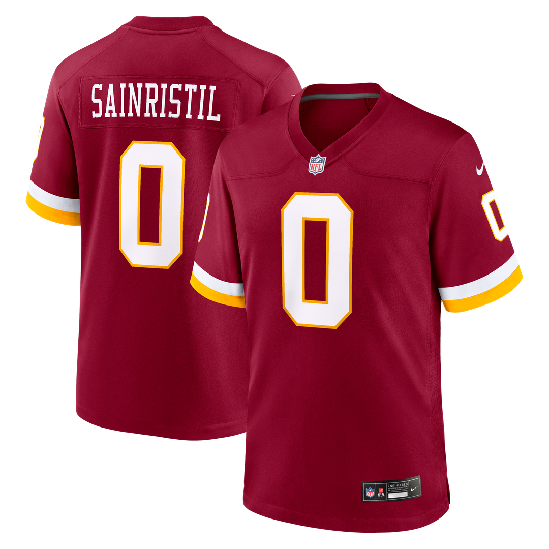 Mike Sainristil Washington Commanders Nike Game Jersey - Burgundy