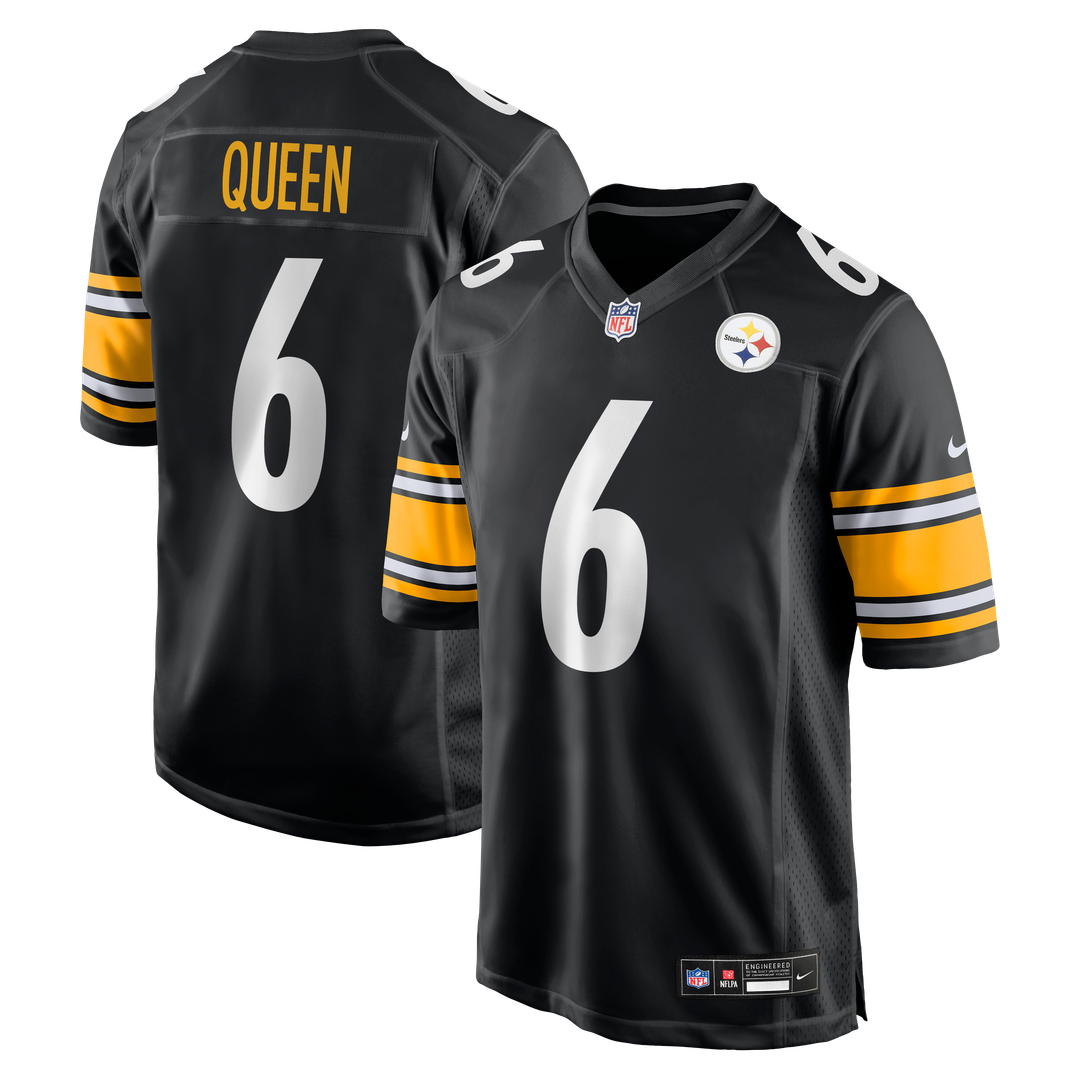 Patrick Queen Pittsburgh Steelers Nike Alternate 1933 Throwback Game Jersey - Gold