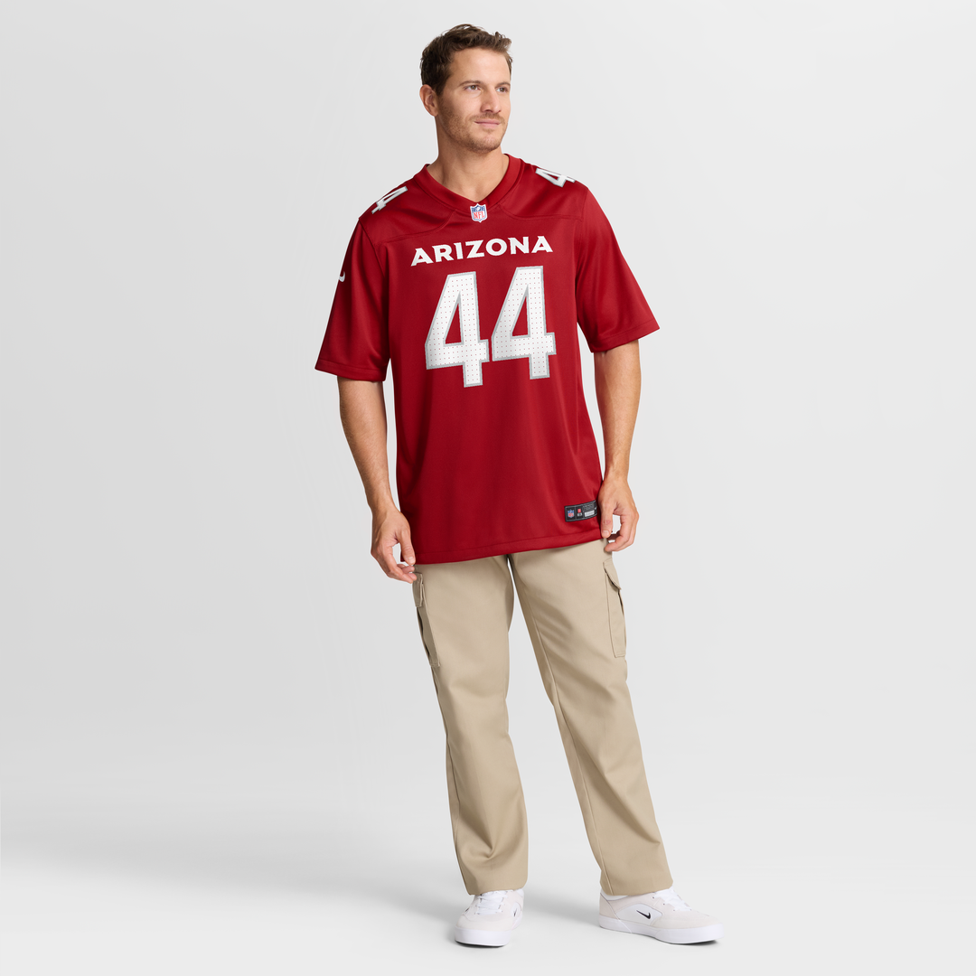 Owen Pappoe Arizona Cardinals Nike Team Game Jersey -  Cardinal
