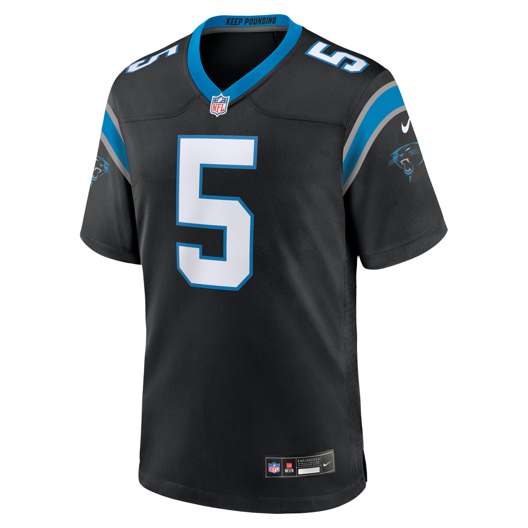 Jaelan Phillips Carolina Panthers Nike Game Jersey - Black