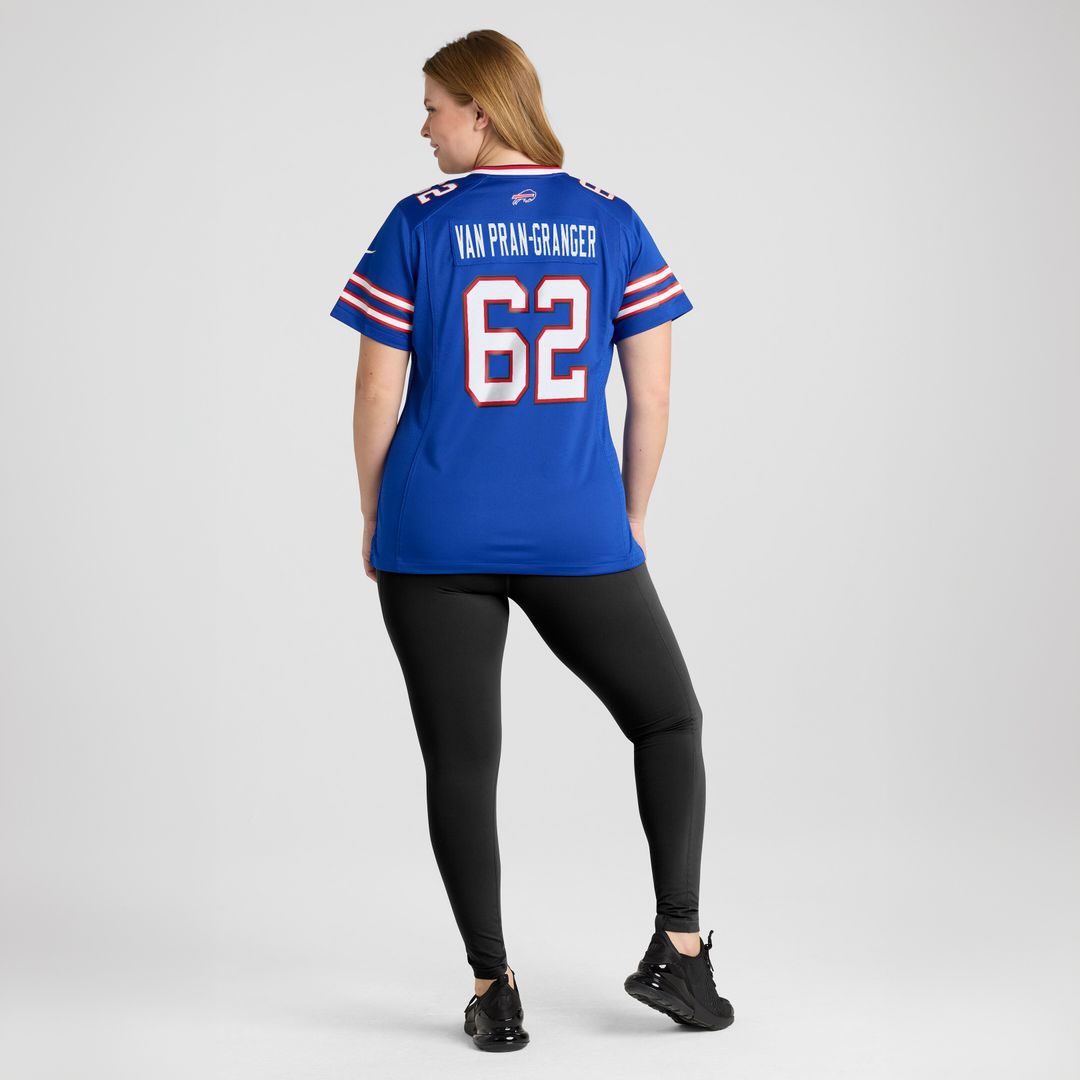 Sedrick Van Pran-Granger Buffalo Bills Nike Women's Game Jersey -  Royal