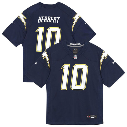 Justin Herbert Los Angeles Chargers Nike Toddler Alternate Super Chargers Game Jersey - Navy