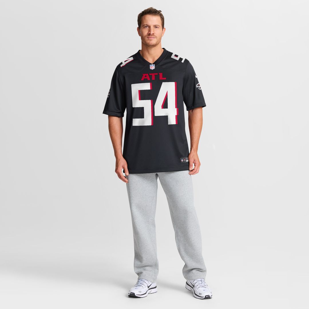 Brandon Dorlus Atlanta Falcons Nike Team Game Jersey -  Black