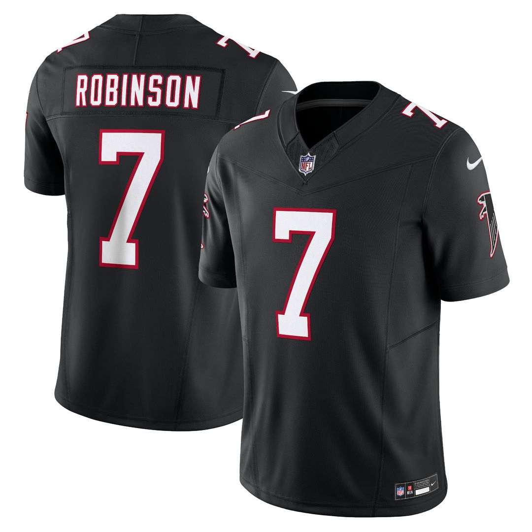 Bijan Robinson Atlanta Falcons Nike  Vapor F.U.S.E. Limited Jersey - White