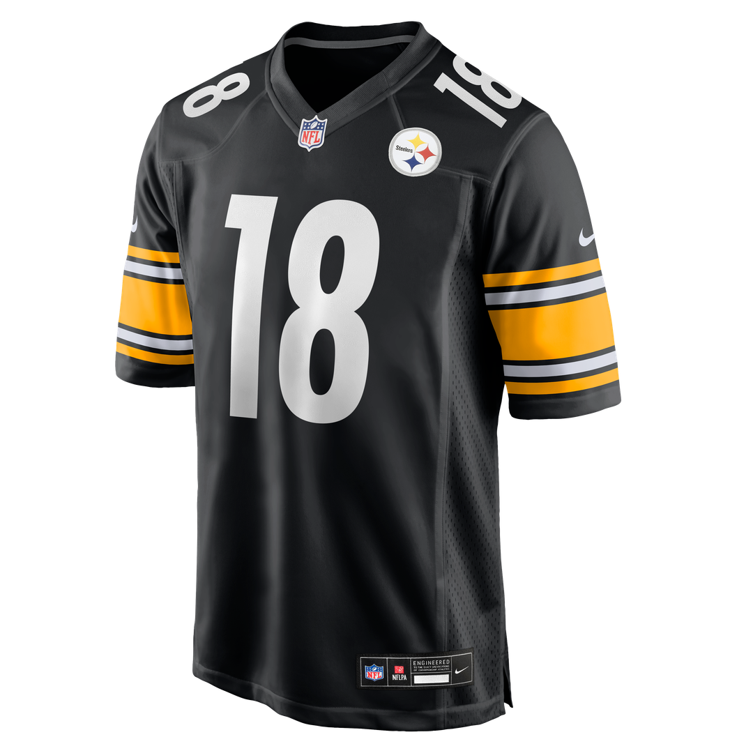 Will Howard Pittsburgh Steelers Nike Team Game Jersey -  Black