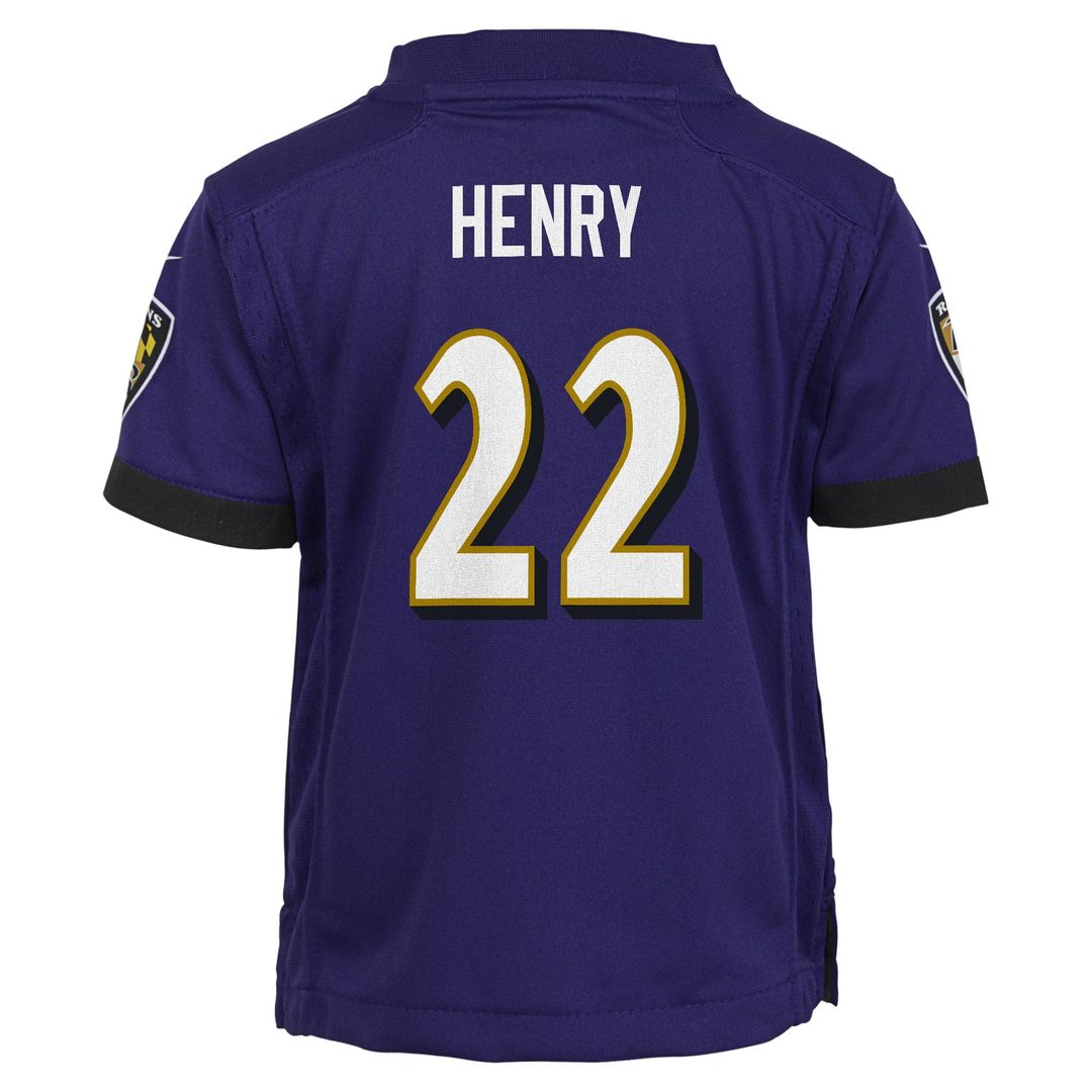 Derrick Henry Baltimore Ravens Nike Infant Team  Player Game Jersey - Purple