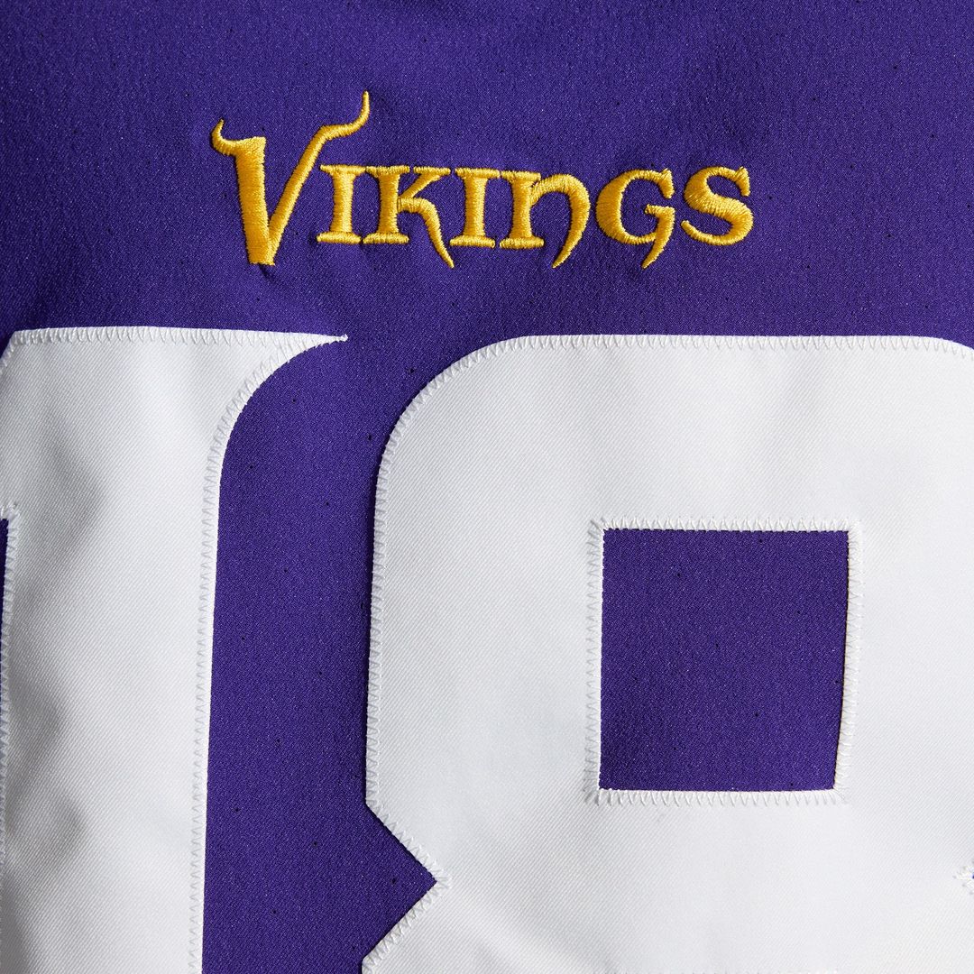 Justin Jefferson Minnesota Vikings Nike  Vapor F.U.S.E. Elite Jersey - Purple