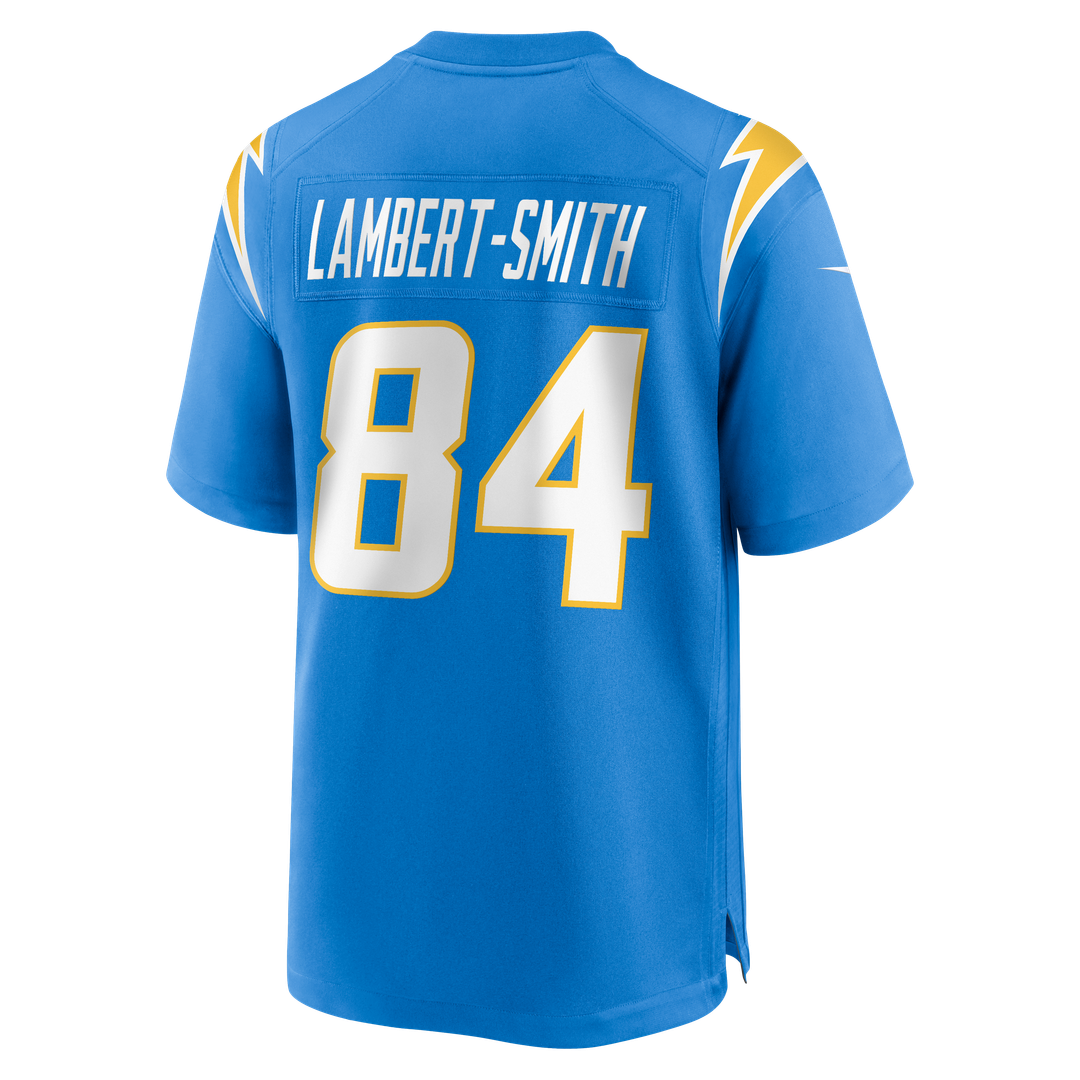 KeAndre Lambert-Smith Los Angeles Chargers Nike Team Game Jersey -  Powder Blue