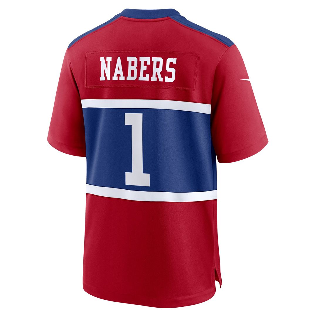 Malik Nabers New York Giants Nike Youth Game Jersey - Royal