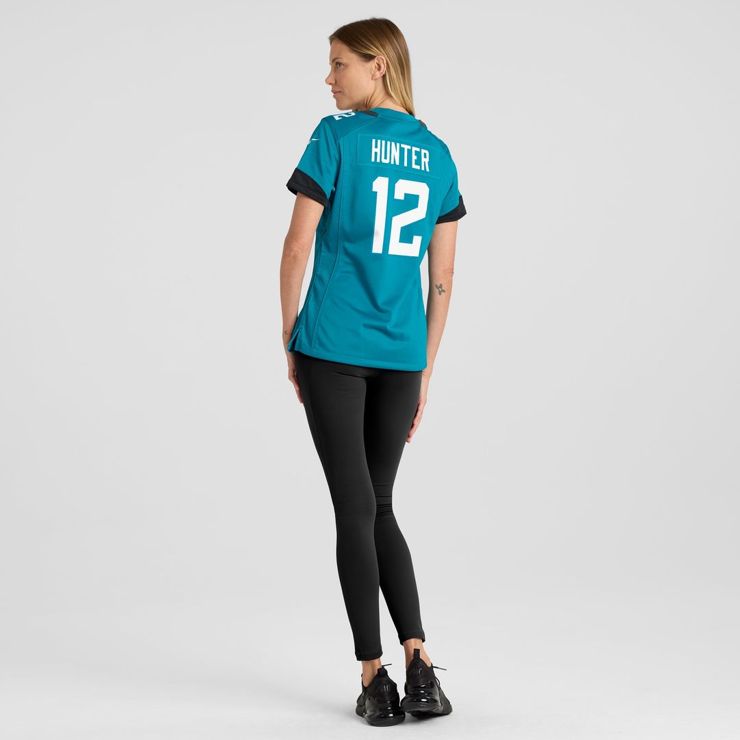 Travis Hunter Jacksonville Jaguars Nike Women's Team Game Jersey - Teal