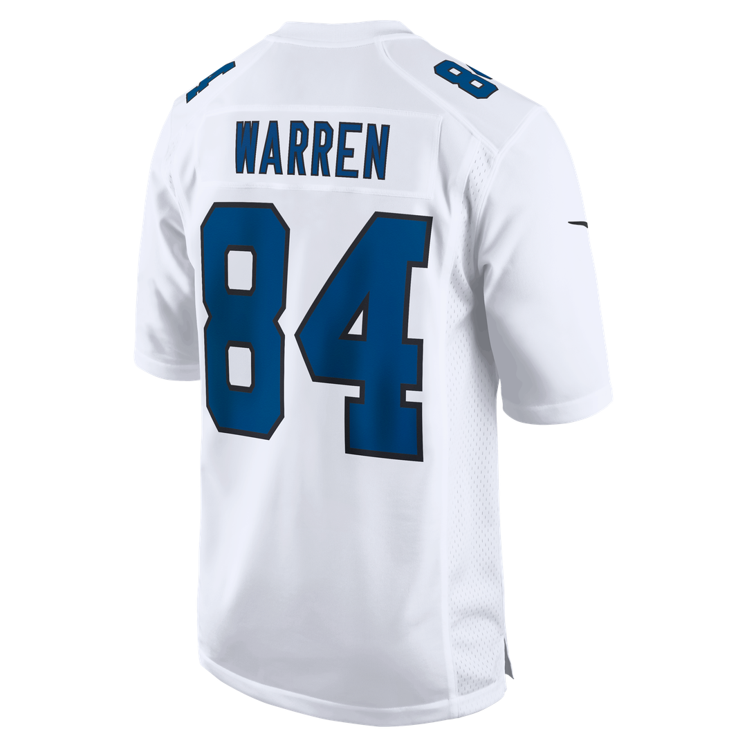 Tyler Warren Indianapolis Colts Nike Fashion Game Jersey - Carbon Black