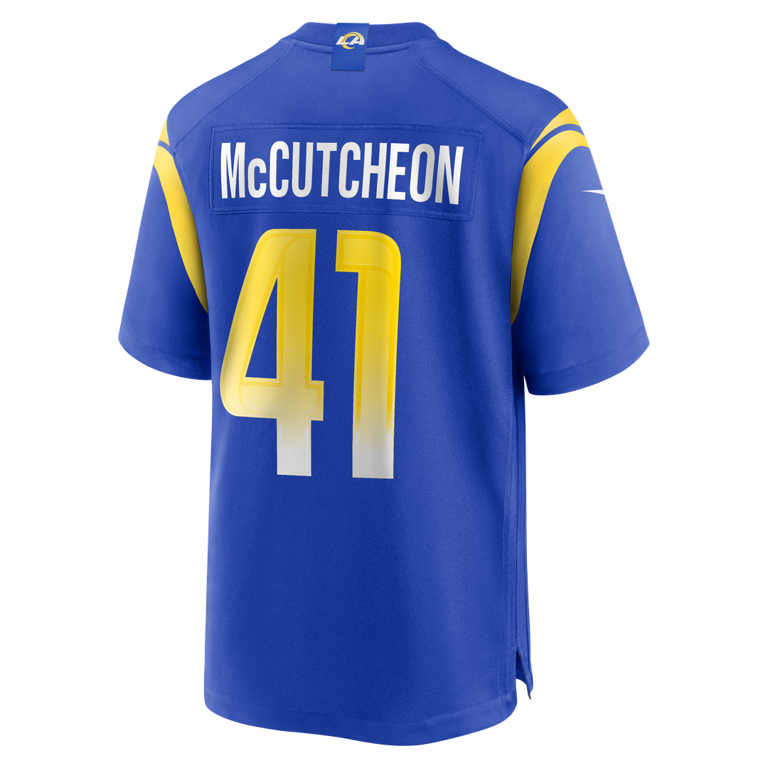 Cameron McCutcheon Los Angeles Rams Nike  Game Jersey - Royal
