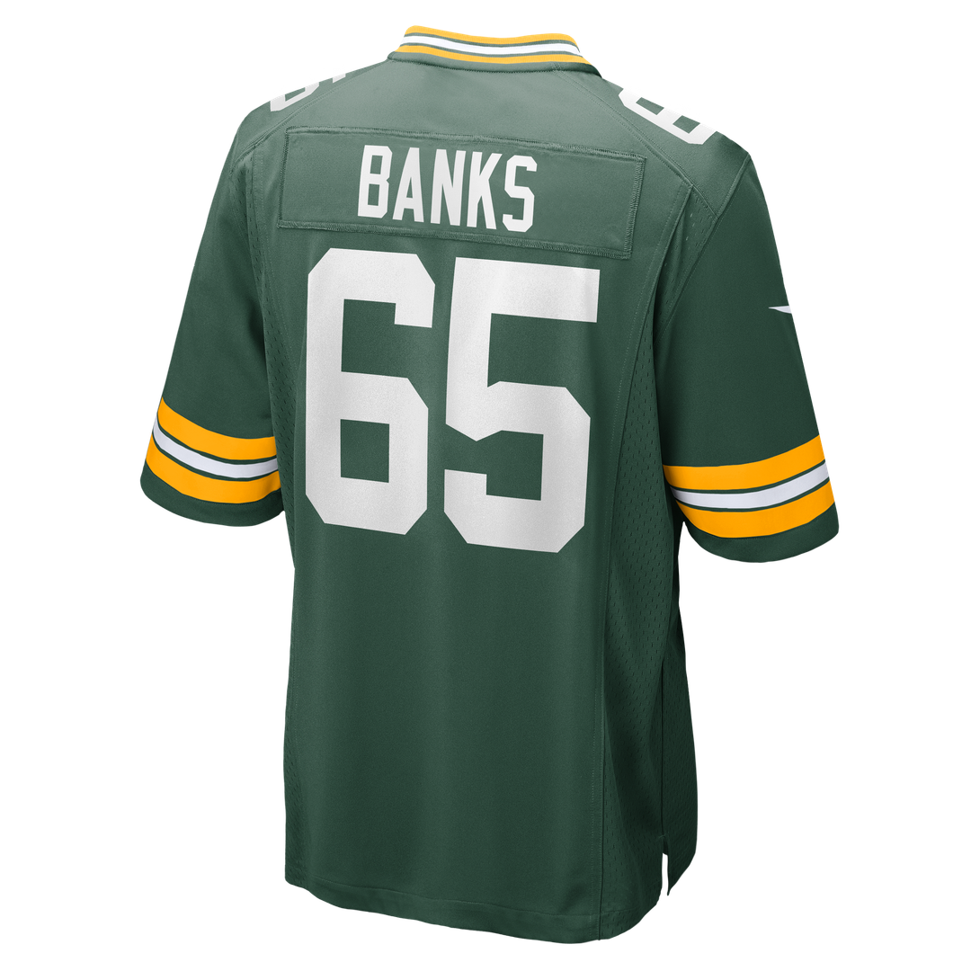 Aaron Banks Green Bay Packers Nike Team Game Jersey -  Green
