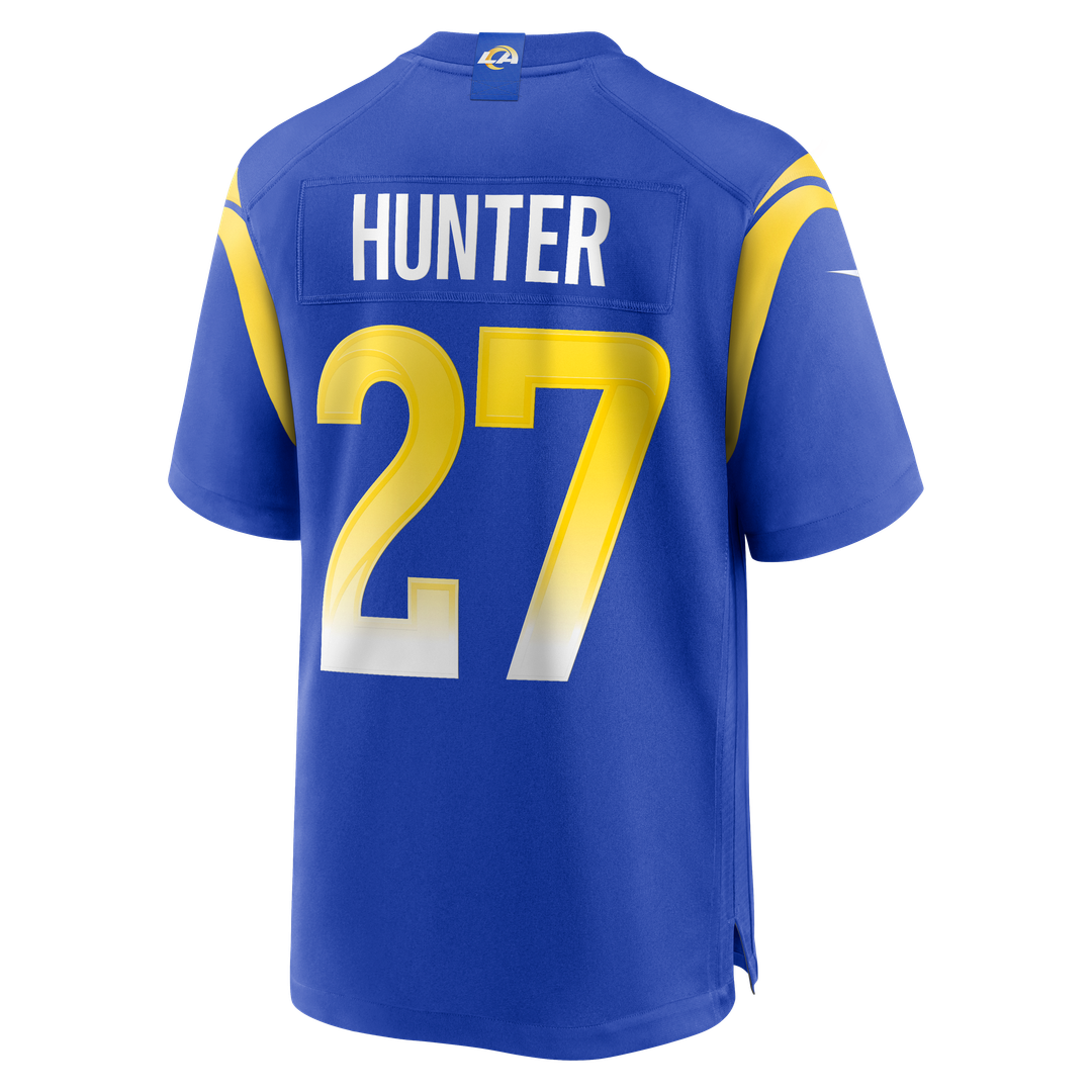 Jarquez Hunter Los Angeles Rams Nike Team Game Jersey -  Royal