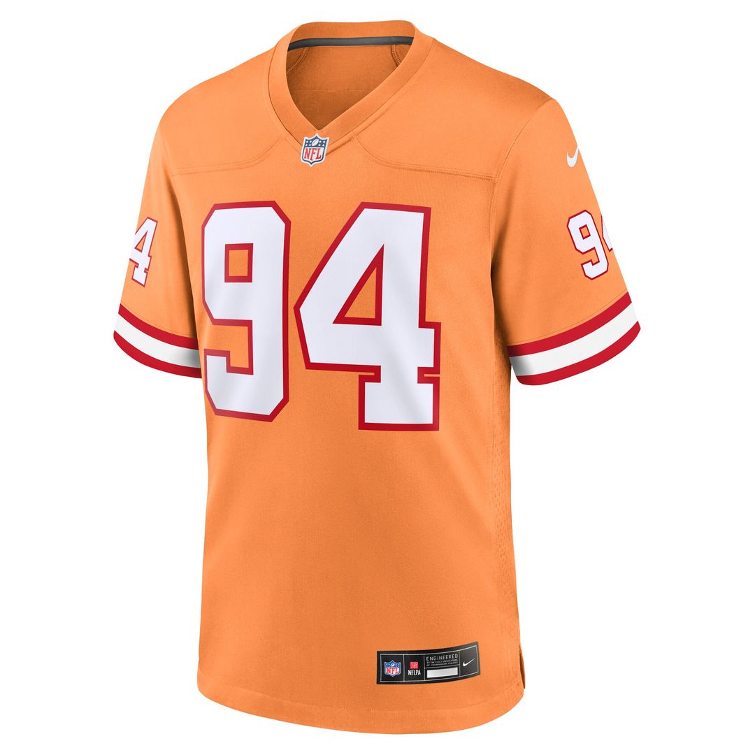 Calijah Kancey Tampa Bay Buccaneers Nike  Game Jersey -  White