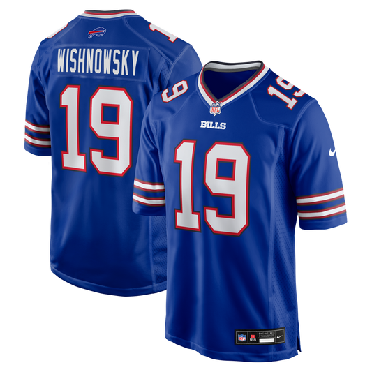 Mitch Wishnowsky Buffalo Bills Nike Team Game Jersey -  Royal