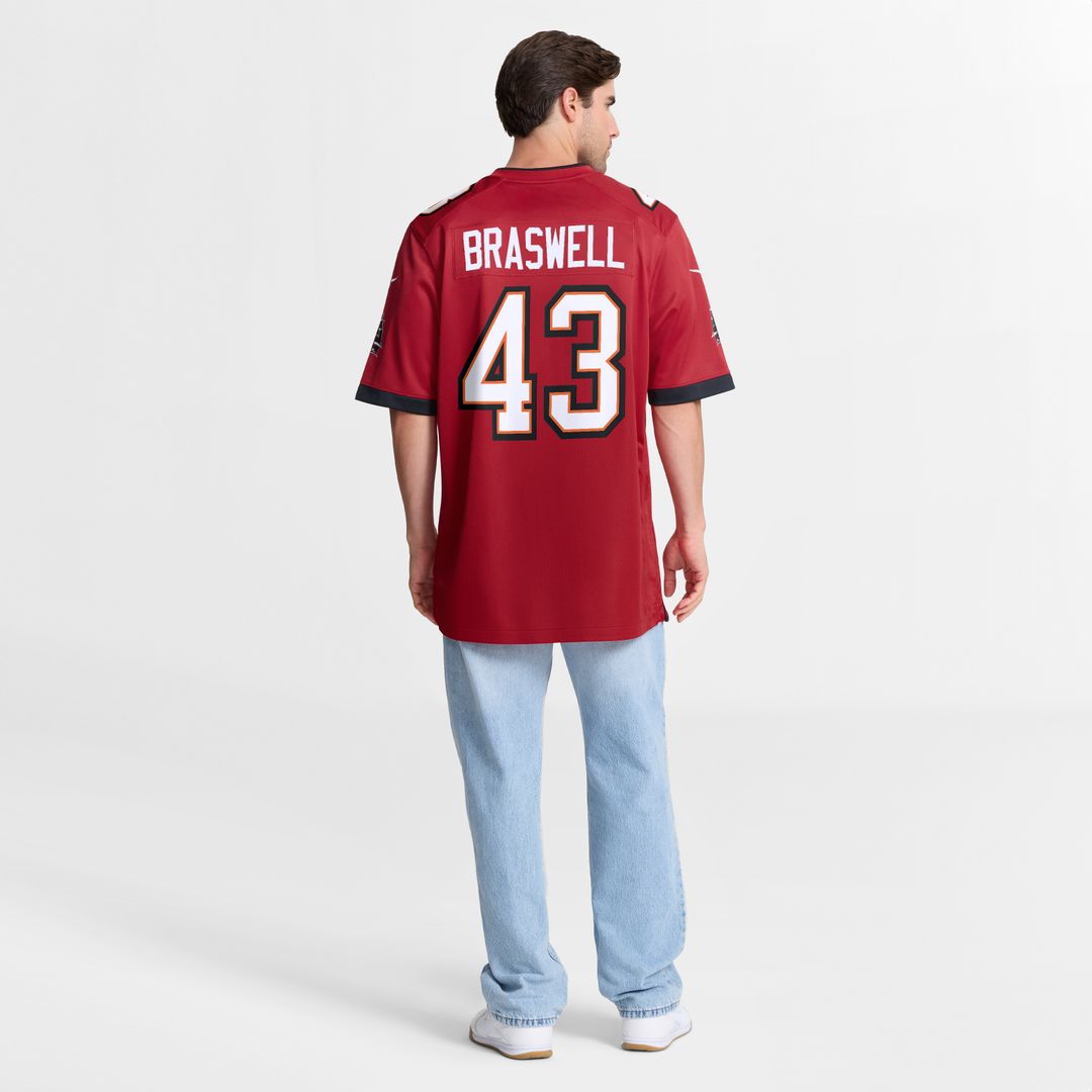 Chris Braswell Tampa Bay Buccaneers Nike  Game Jersey -  Red