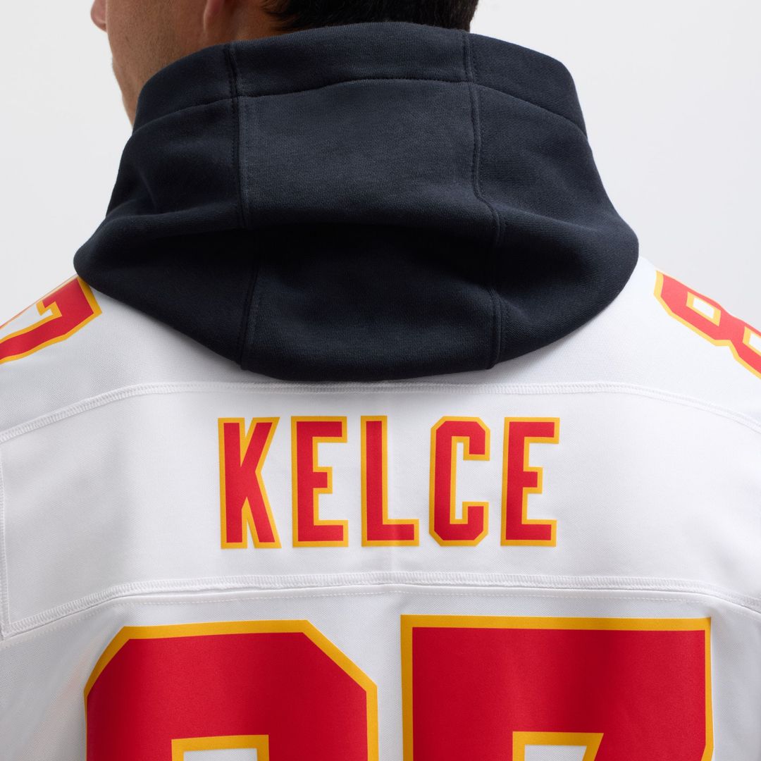 Travis Kelce Kansas City Chiefs Nike Vapor F.U.S.E. Limited Jersey - White