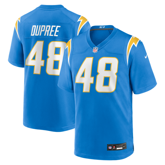 Bud Dupree Los Angeles Chargers Nike Team Game Jersey -  Powder Blue