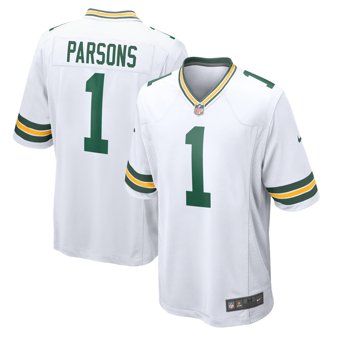 Micah Parsons Green Bay Packers Nike Game Player Jersey - White