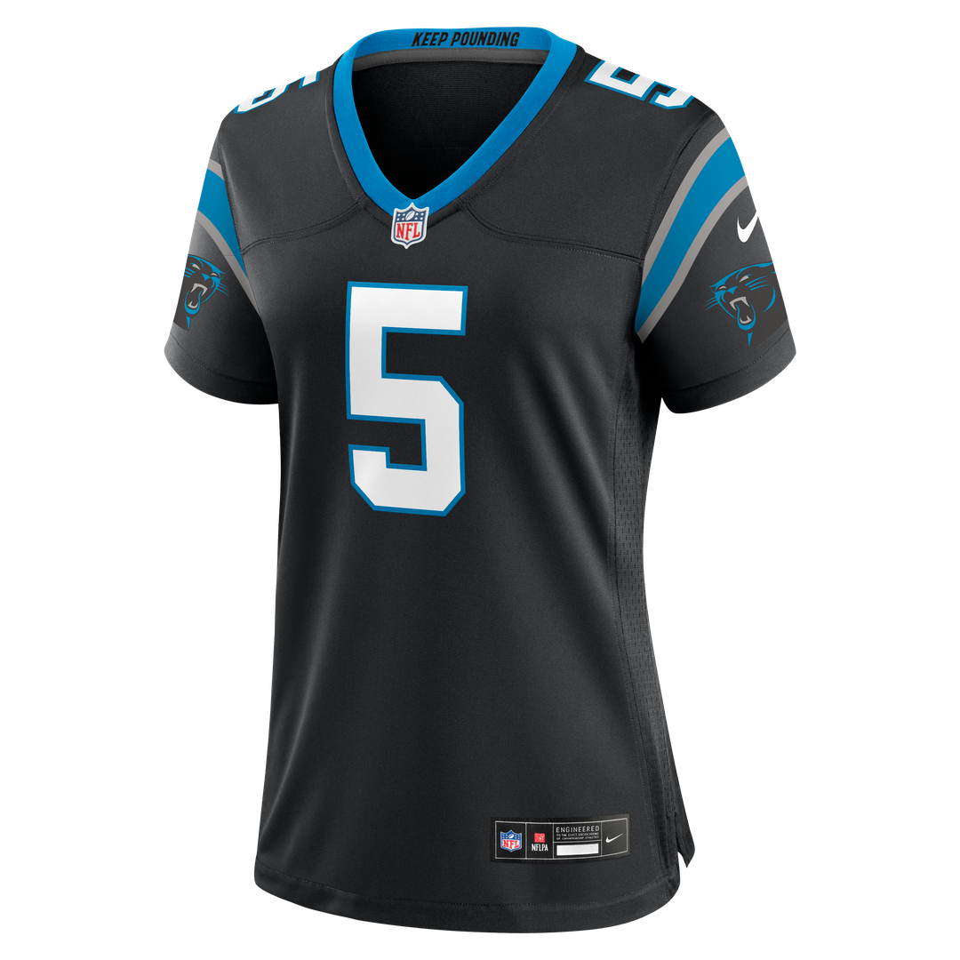 Jaelan Phillips Carolina Panthers Nike Women's Team Game Jersey -  Black
