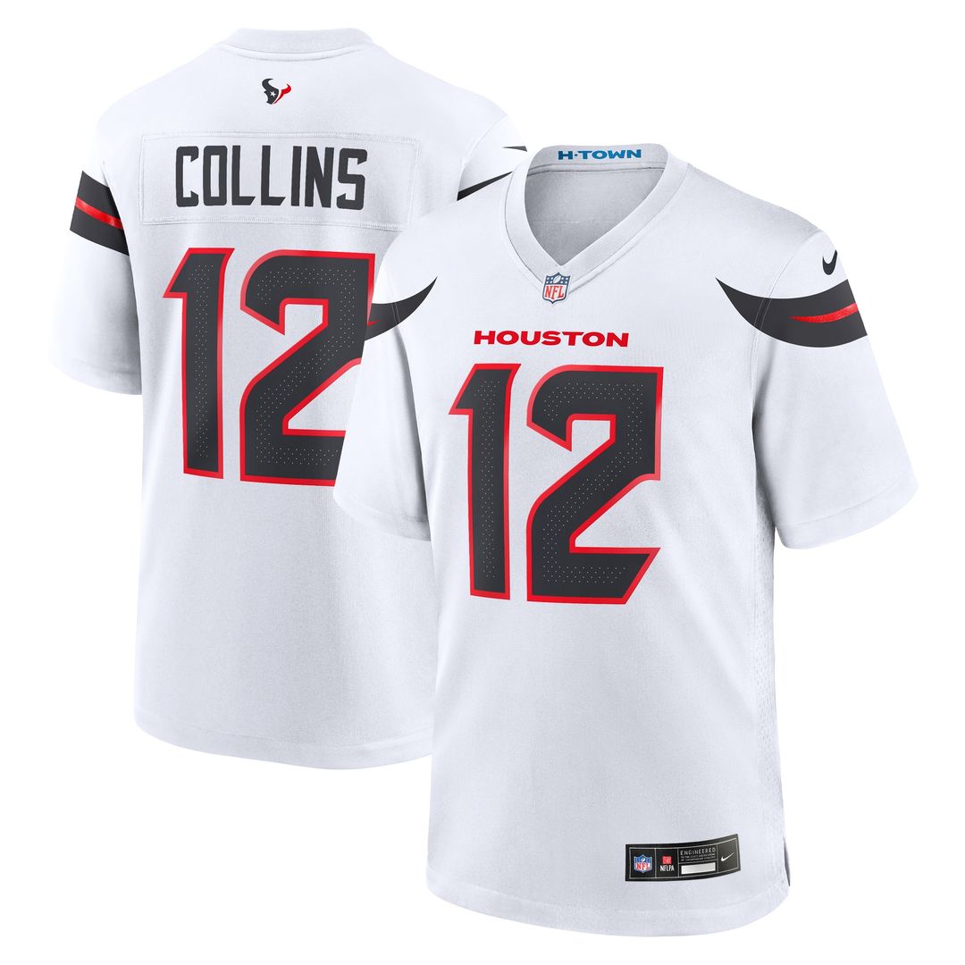 Nico Collins Houston Texans Nike Game Jersey - Navy