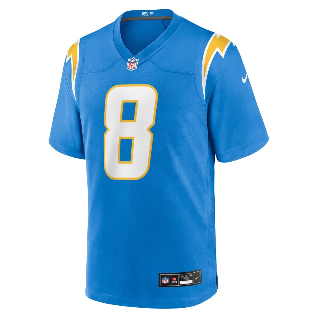 Omarion Hampton Los Angeles Chargers Nike Alternate Charger Power Game Player Jersey - Gold