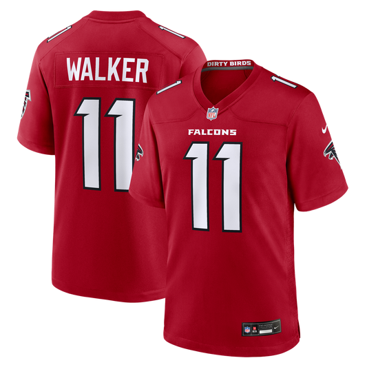 Jalon Walker Atlanta Falcons Nike Game Jersey - Red