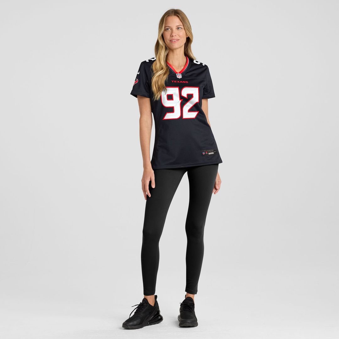 Dylan Horton Houston Texans Nike Women's Team Game Jersey -  Navy
