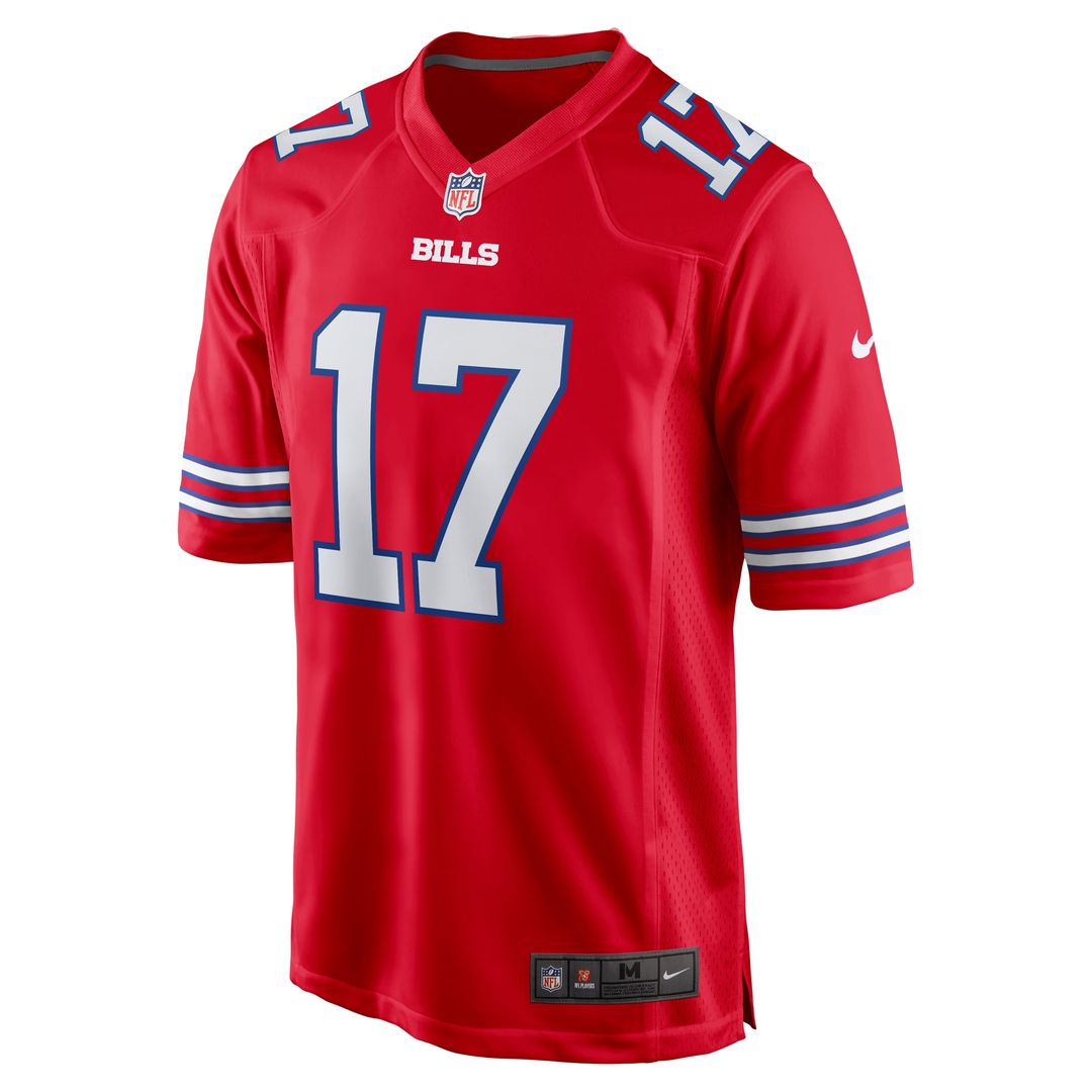 Josh Allen Buffalo Bills Nike White Game Player Jersey - White