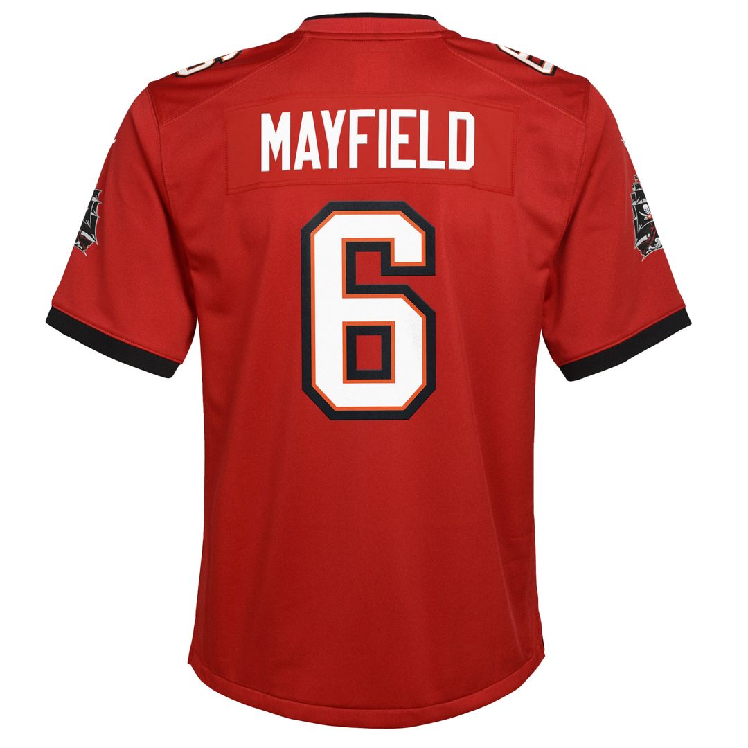 Baker Mayfield Tampa Bay Buccaneers Nike Youth Game Jersey - Pewter