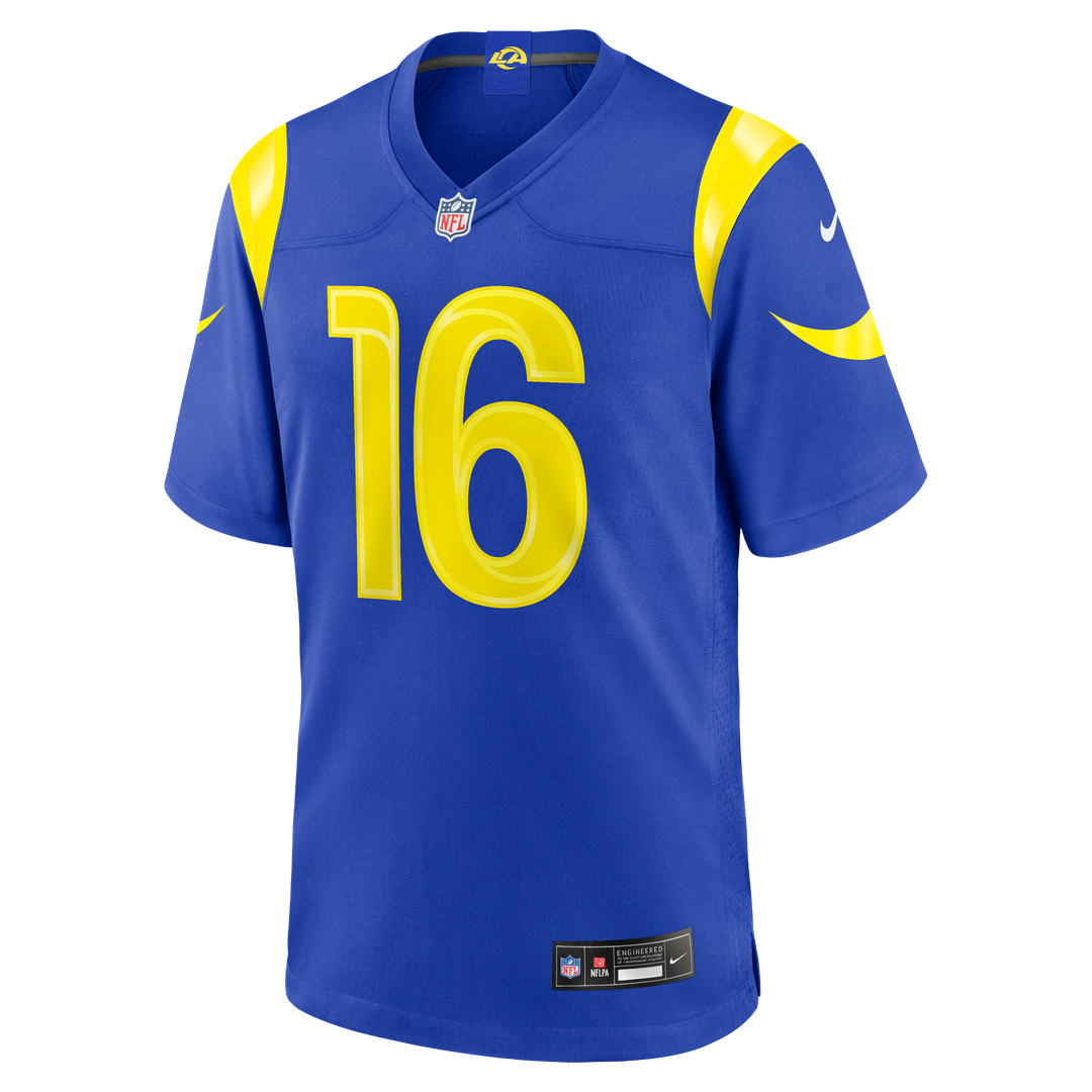 Tru Edwards Los Angeles Rams Nike Team Game Jersey - Royal
