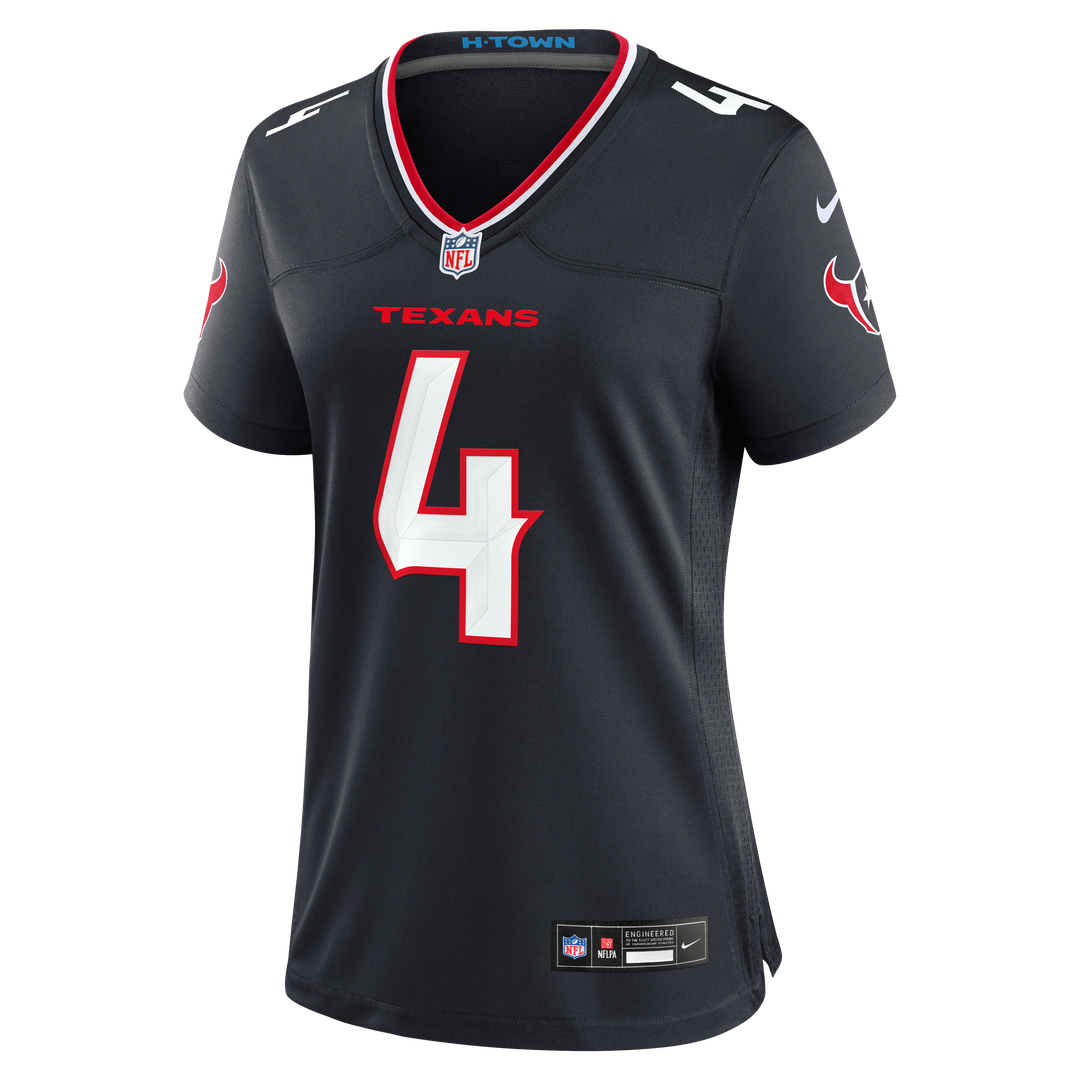 Woody Marks Houston Texans Nike Women's Team Game Jersey -  Navy