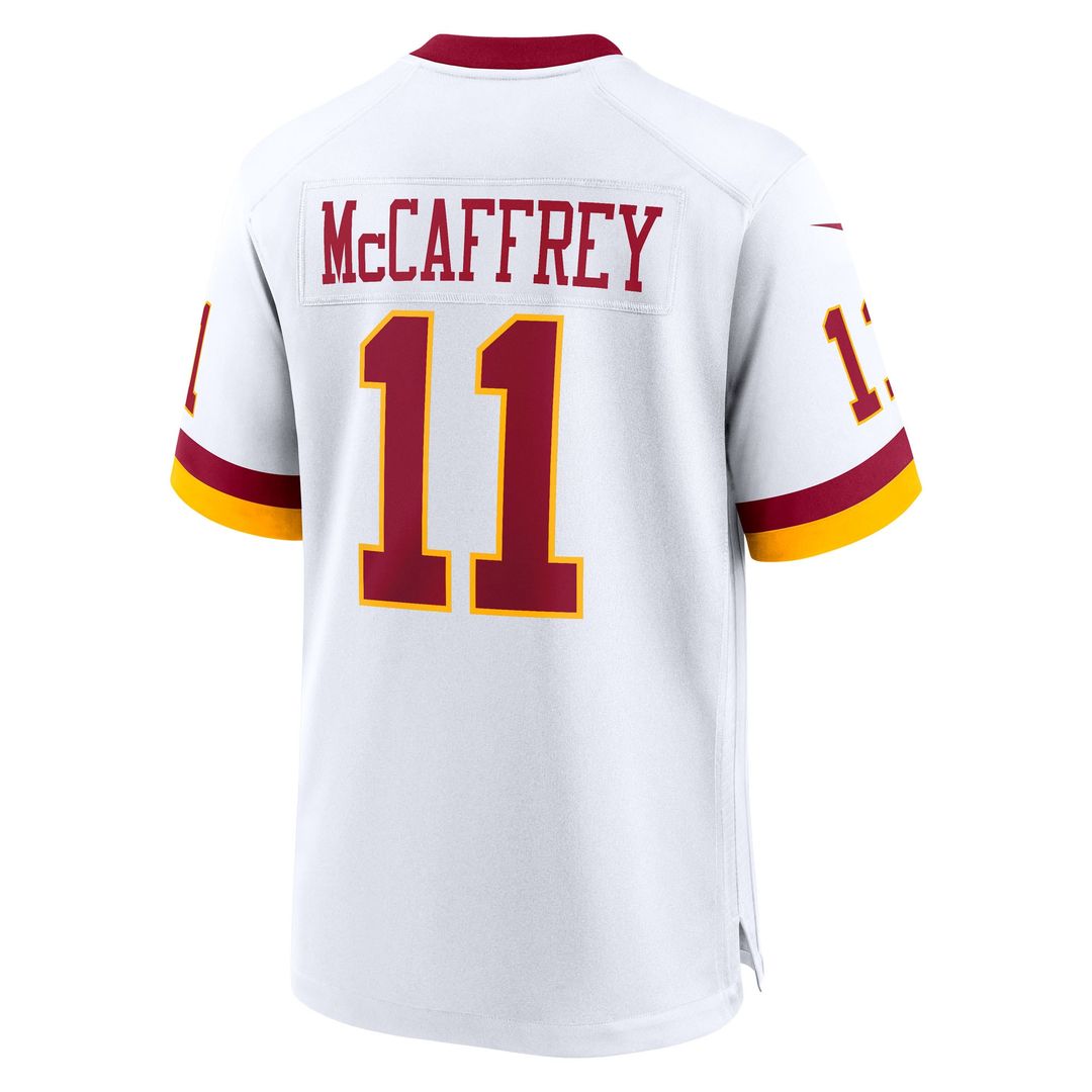Luke McCaffrey Washington Commanders Nike Game Super Bowl Era Jersey - White