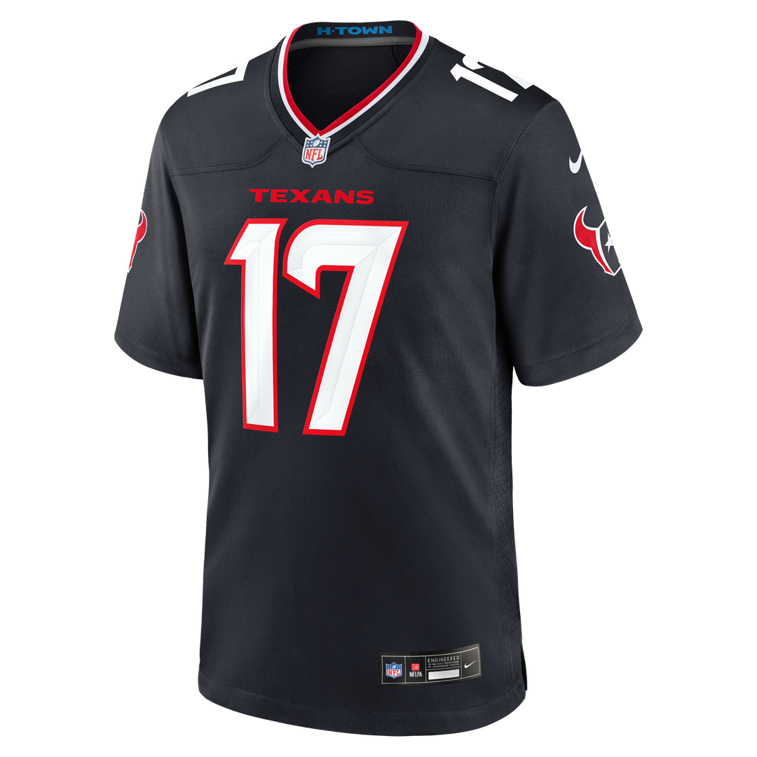 Braxton Berrios Houston Texans Nike Team Game Jersey -  Navy
