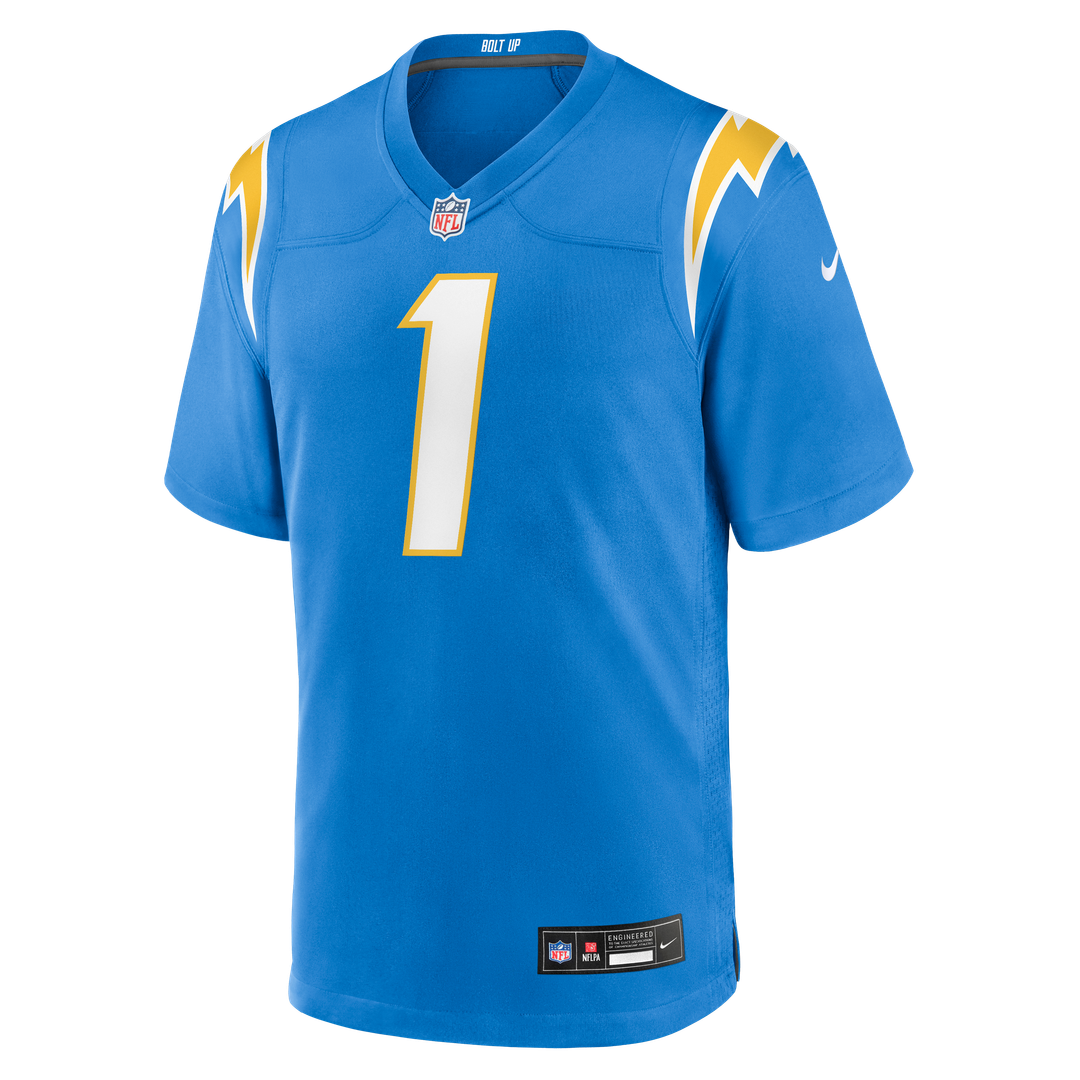 Akheem Mesidor Los Angeles Chargers Nike 2026 NFL Draft First Round Pick No. 22 Team Game Jersey - Powder Blue