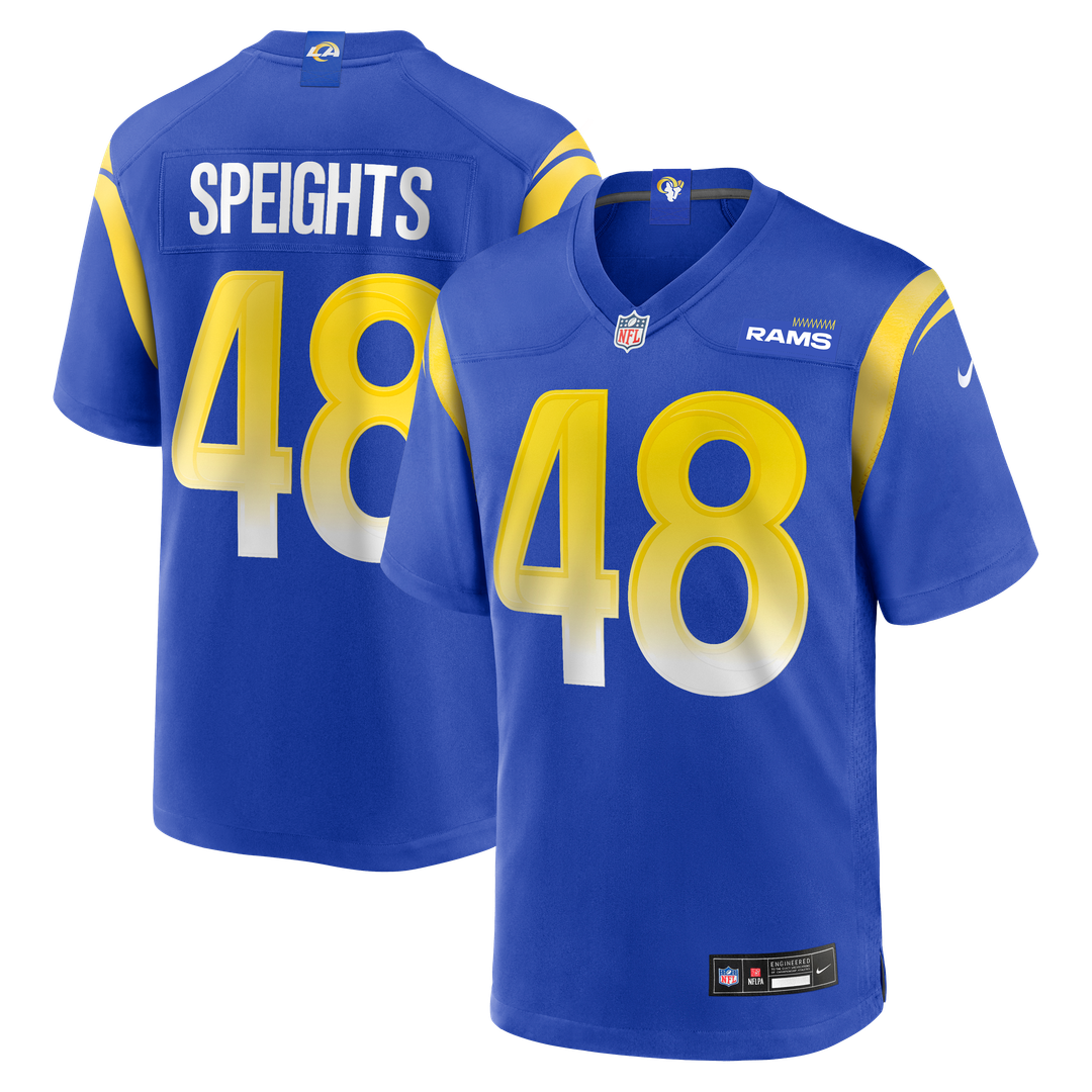 Omar Speights Los Angeles Rams Nike Game Jersey -  Royal