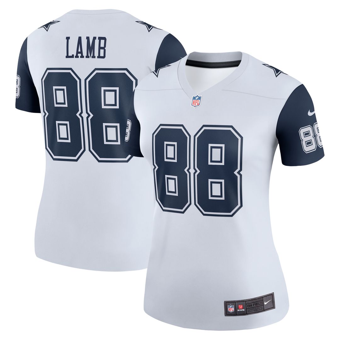 CeeDee Lamb Dallas Cowboys Nike Women's Legend Player Performance Top -  Navy