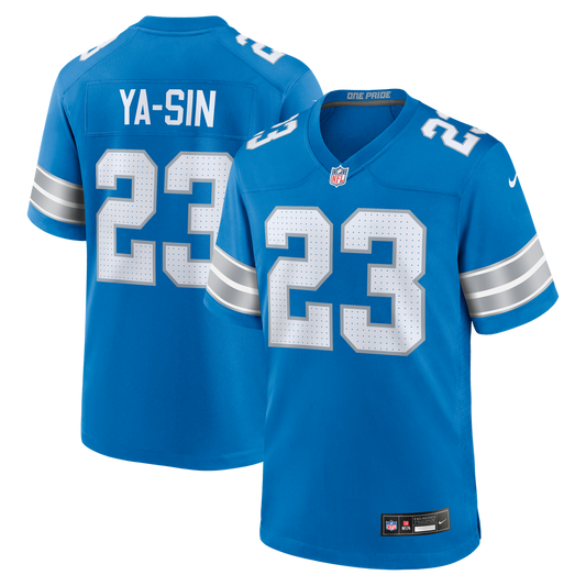 Rock Ya-Sin Detroit Lions Nike Team Game Jersey -  Blue