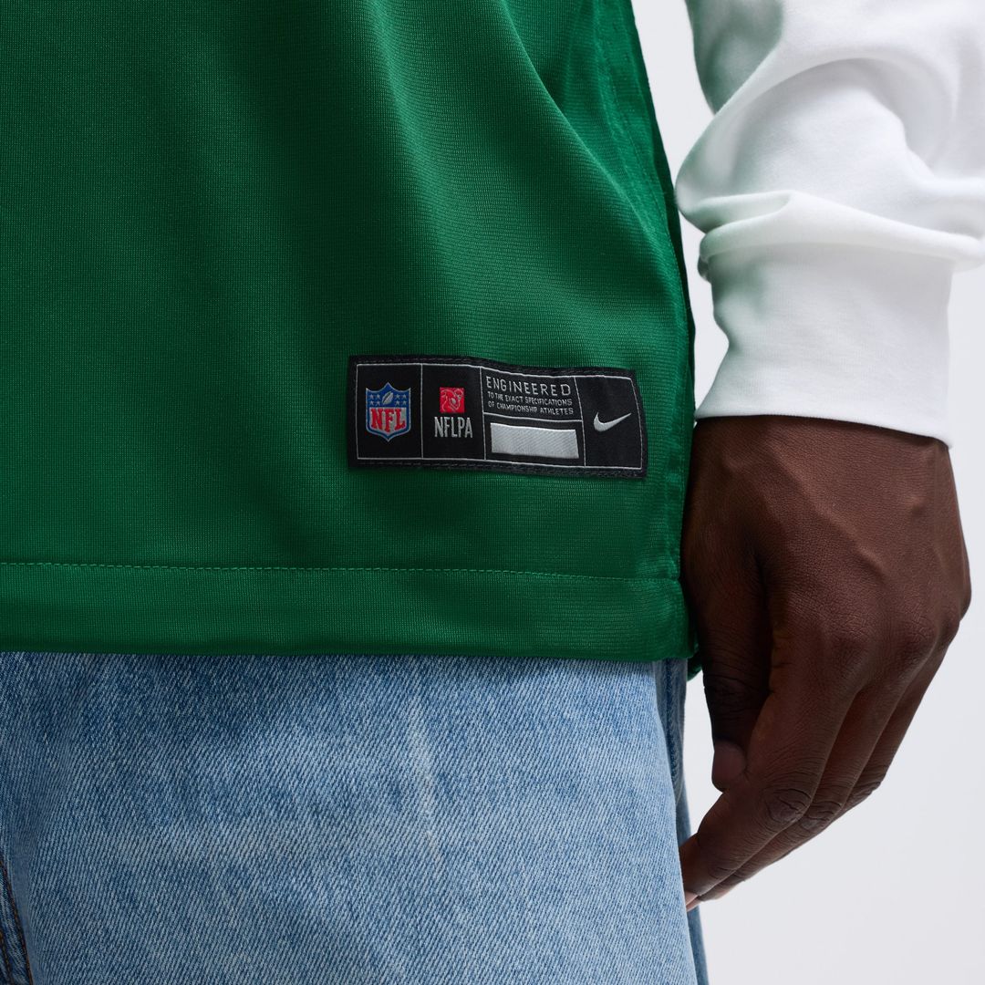 Garrett Wilson New York Jets Nike Game Jersey - Legacy White