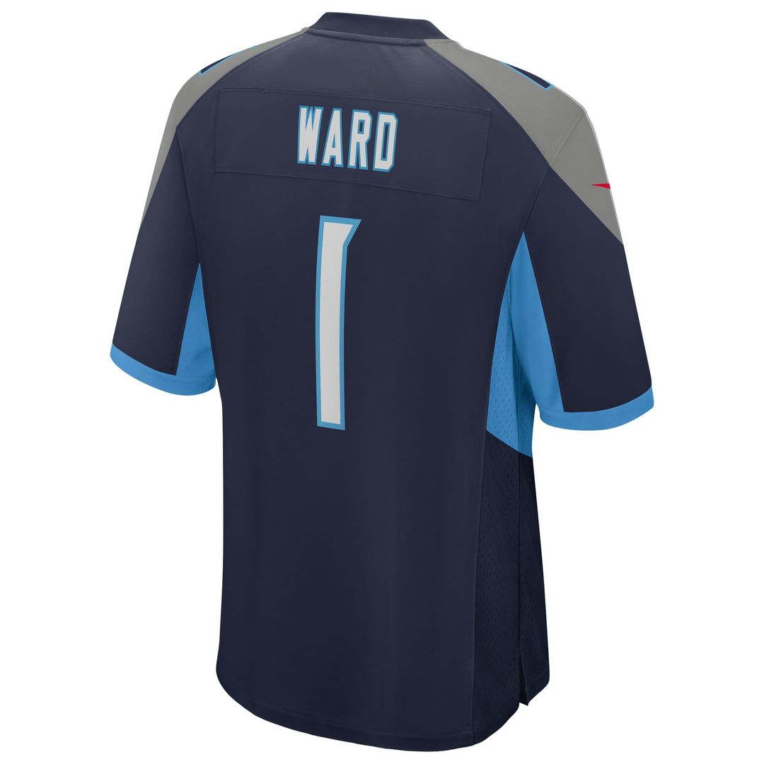 Cameron Ward Tennessee Titans Nike Alternate Game Jersey - Navy