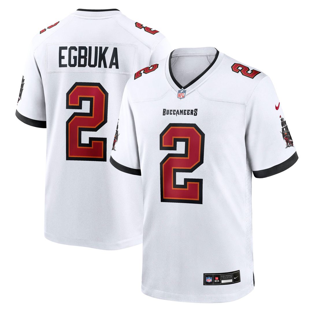Emeka Egbuka  Tampa Bay Buccaneers Nike Alternate 2  Game Jersey -  Creamsicle