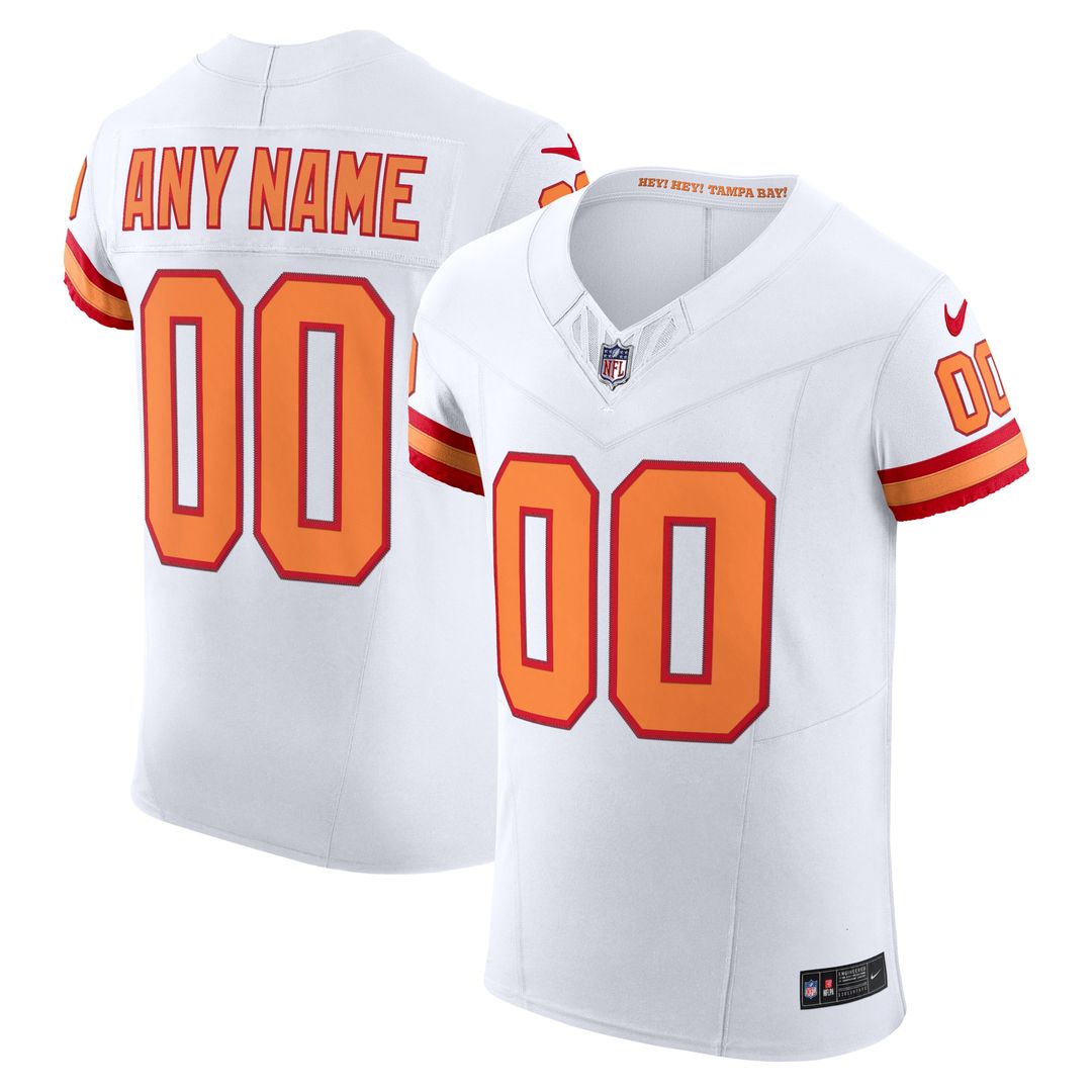 Tampa Bay Buccaneers Nike  Vapor F.U.S.E. Custom Elite Jersey - White