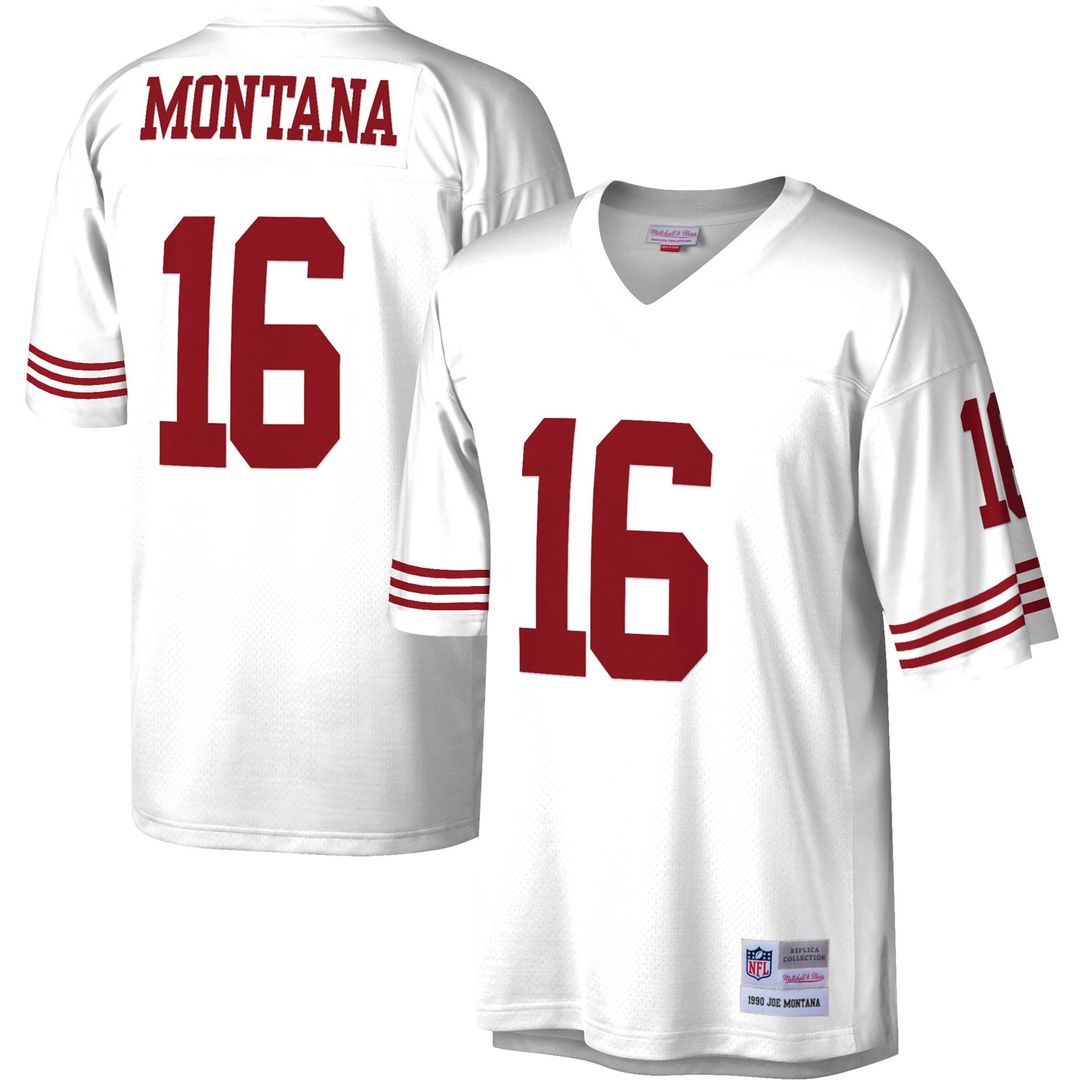 Joe Montana San Francisco 49ers Mitchell & Ness 1990 Legacy Replica Jersey - White