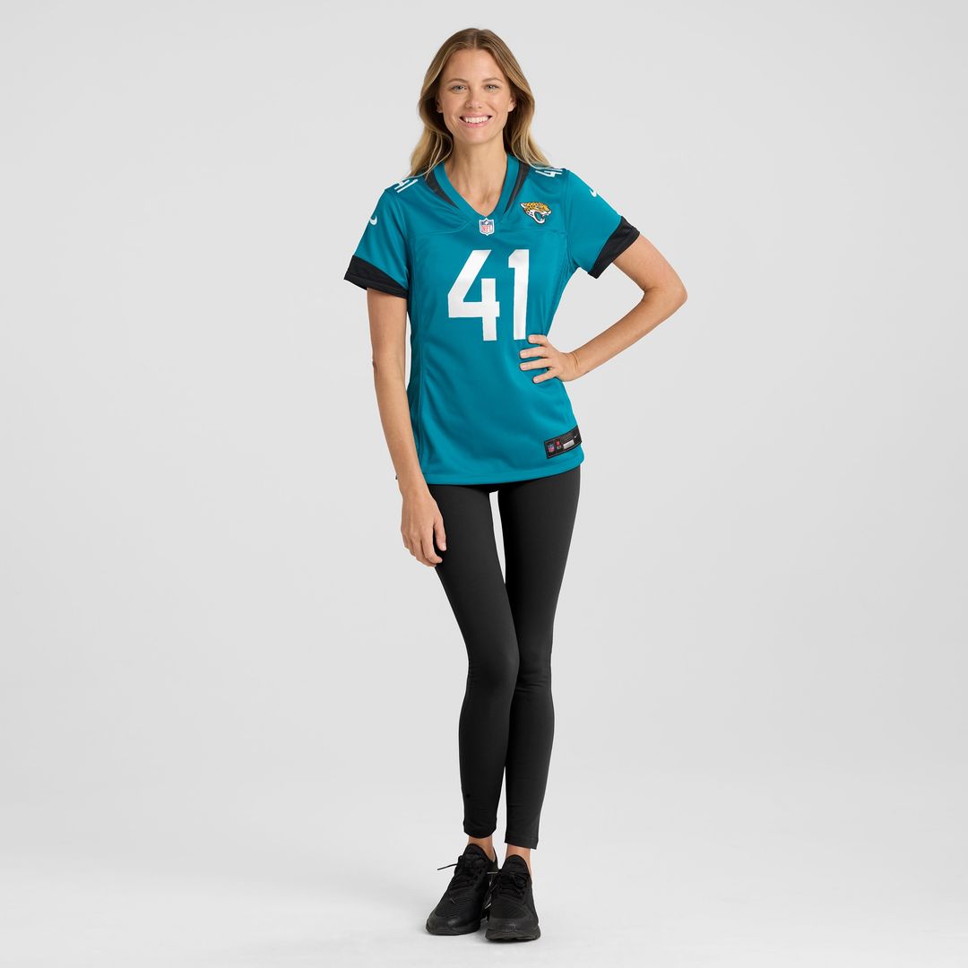 Josh Hines-Allen Jacksonville Jaguars Nike Women's Alternate Player Game Jersey - Black
