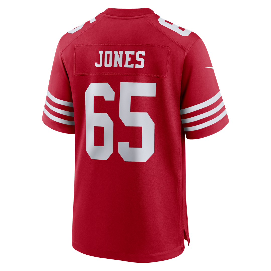 Robert Jones San Francisco 49ers Nike Team Game Jersey -  Scarlet