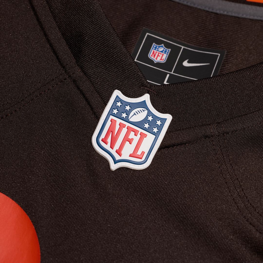 Jared Verse Cleveland Browns Nike Alternate Alpha Dawg Game Jersey - Brown