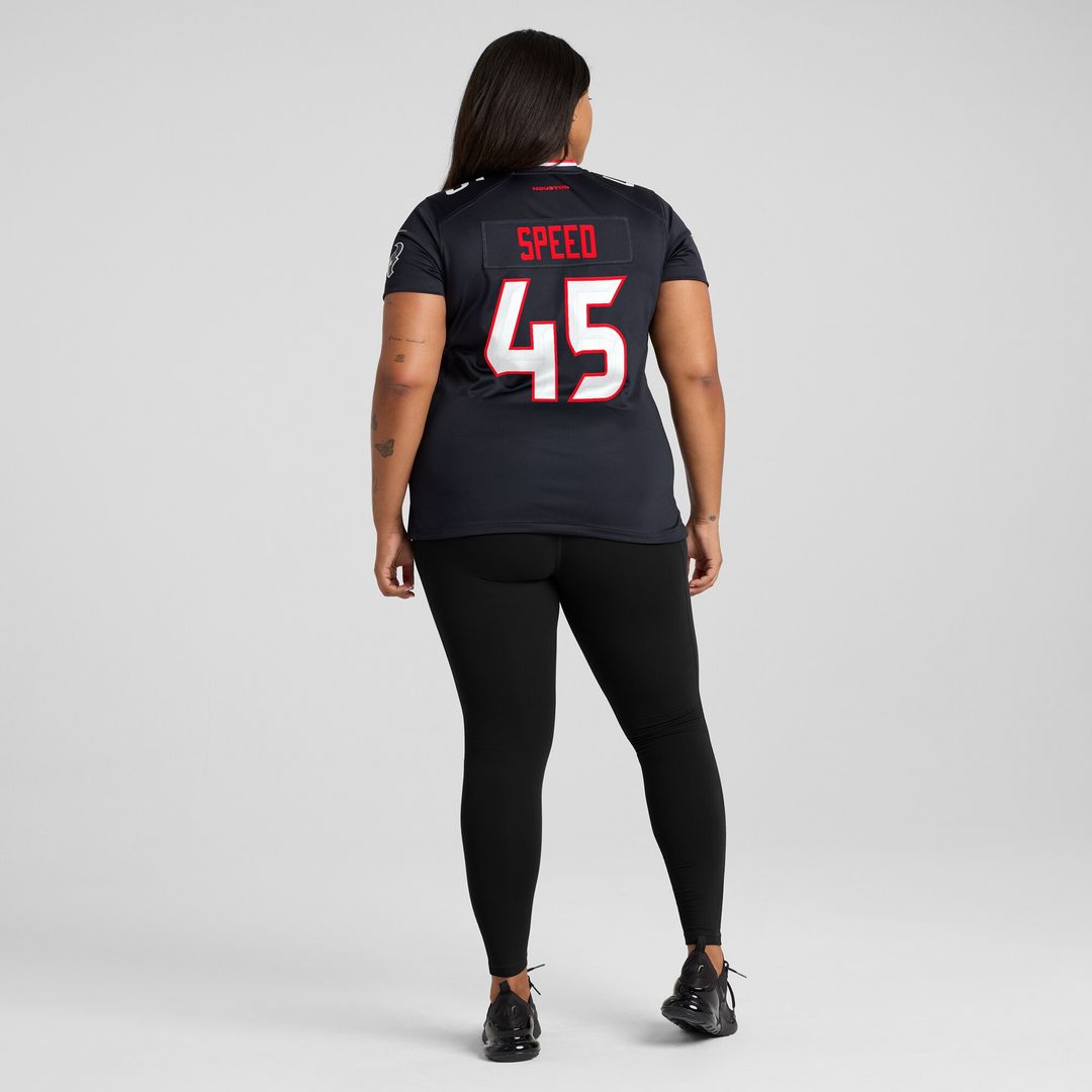 E.J. Speed Houston Texans Nike Women's Team Game Jersey -  Navy