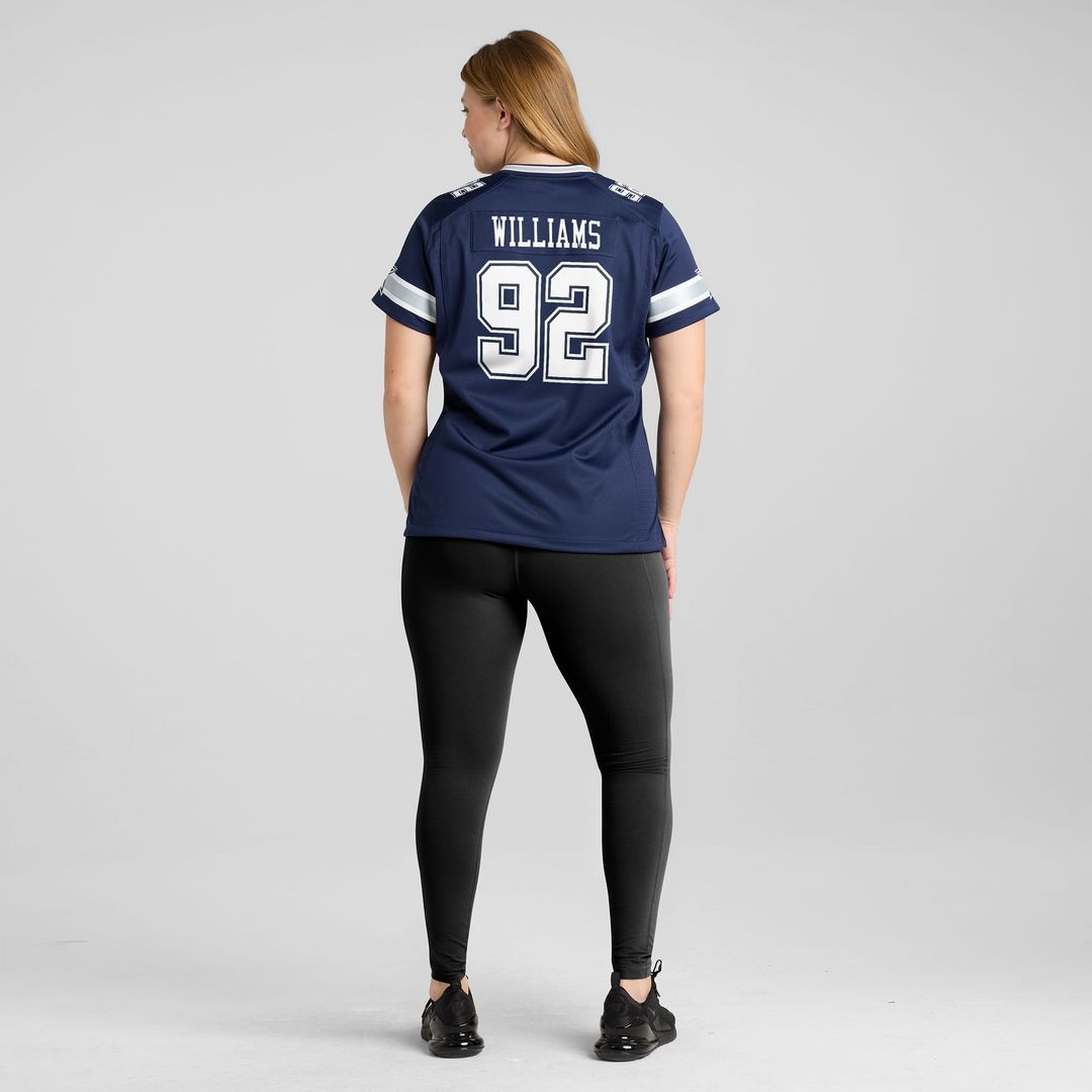 Quinnen Williams Dallas Cowboys Nike Women's Team Game Jersey - Navy