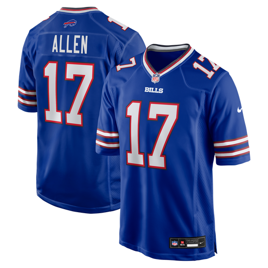 Josh Allen Buffalo Bills Nike Team Game Player Jersey - Royal